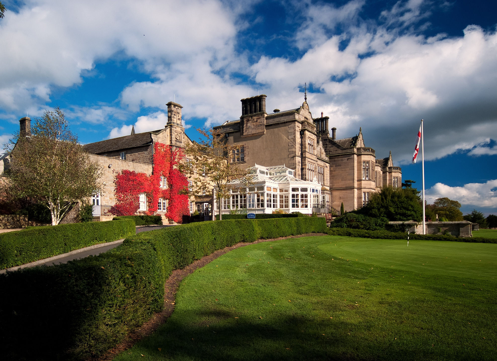 Matfen Hall Hotel, Golf & Spa Exteriör bild